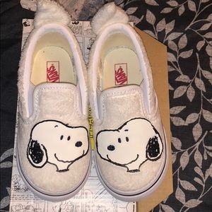 The Vans x Peanuts Classic Slip-On Snoopy